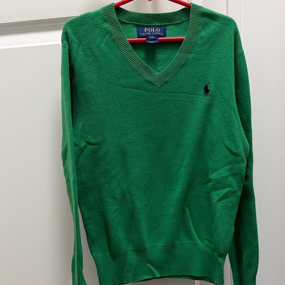 Polo by Ralph Lauren Boys  Green Sweater
